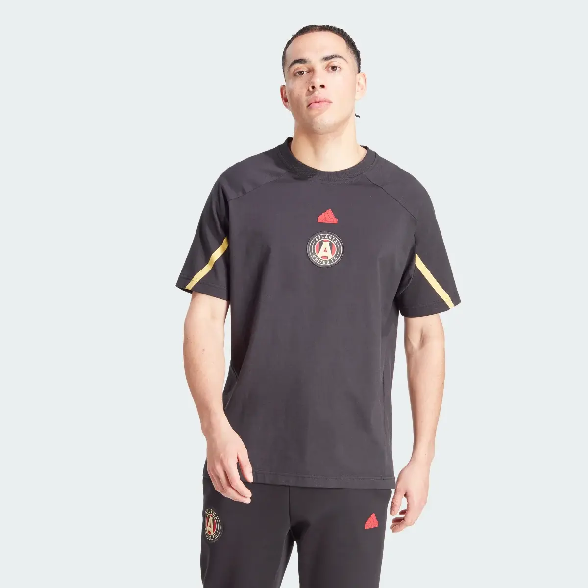 Adidas Atlanta United FC Designed for Gameday Travel Tee. 2