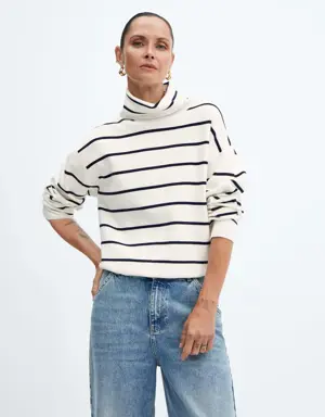 Mango Pull-over oversize col roulé