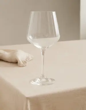 Glass big goblet