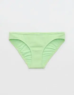 American Eagle Crinkle Full Coverage Bikini Bottom. 1