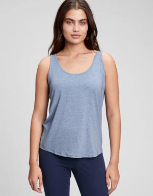 Breathe Support Tank Top blue