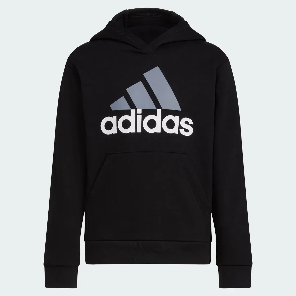 Adidas Long Sleeve Essential Fleece Hoodie (Extended Size). 3