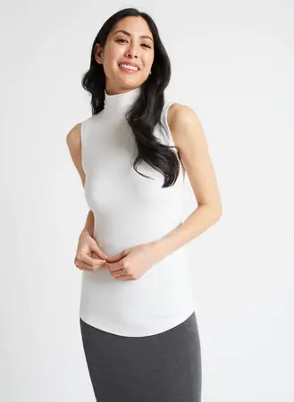 Kit And Ace Kit Sleeveless Turtleneck. 1