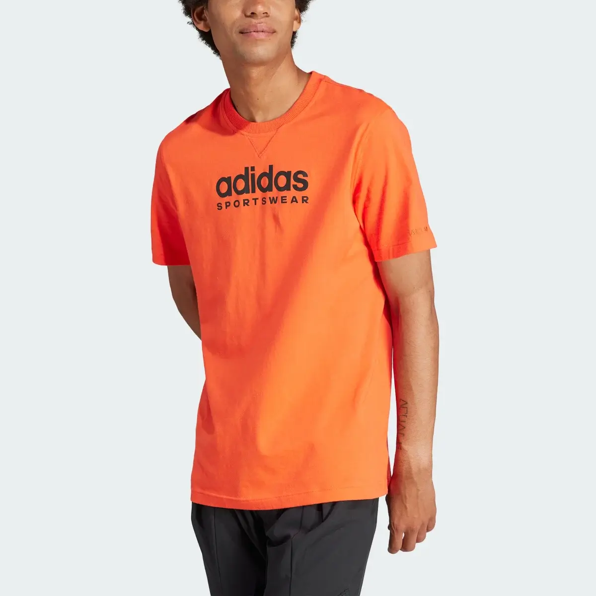 Adidas All SZN Graphic Tee. 1