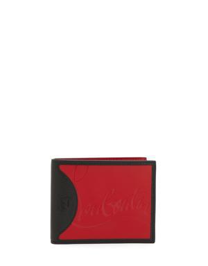 Coolcard Kırmızı Siyah Erkek Deri Cüzdan