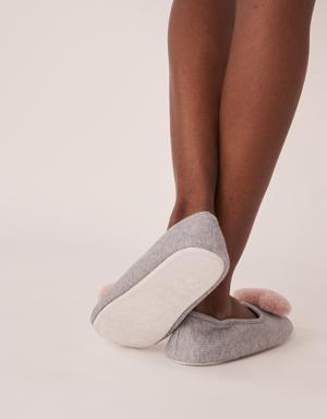 Soft Jersey Ballerina Slippers
