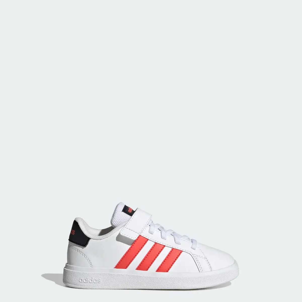 Adidas Grand Court Court Elastic Lace and Top Strap Schuh. 1