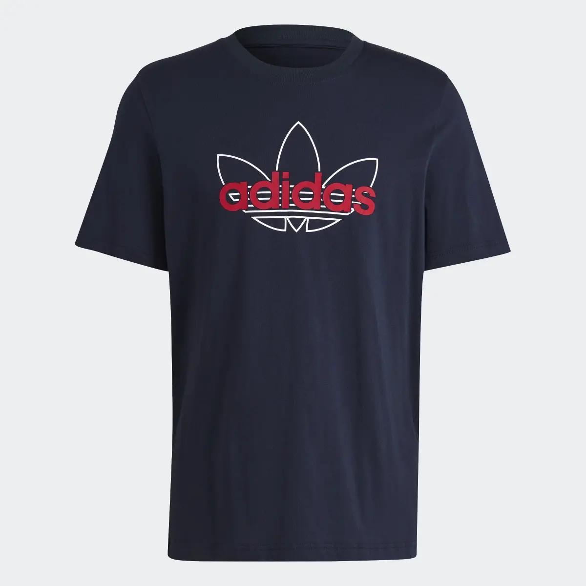 Adidas Playera SPRT Estampada. 1