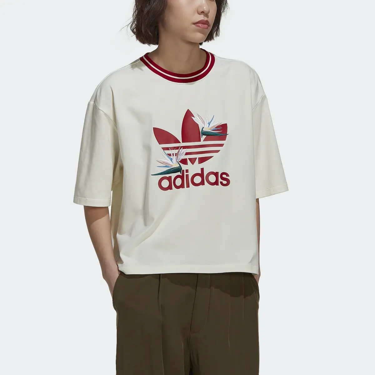 Adidas Playera Holgada. 1