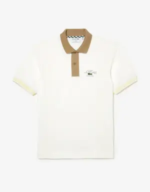 Men’s Lacoste Two Tone Organic Cotton Polo Shirt