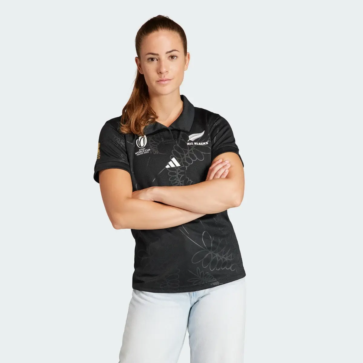 Adidas All Blacks Rugby Home Jersey. 2