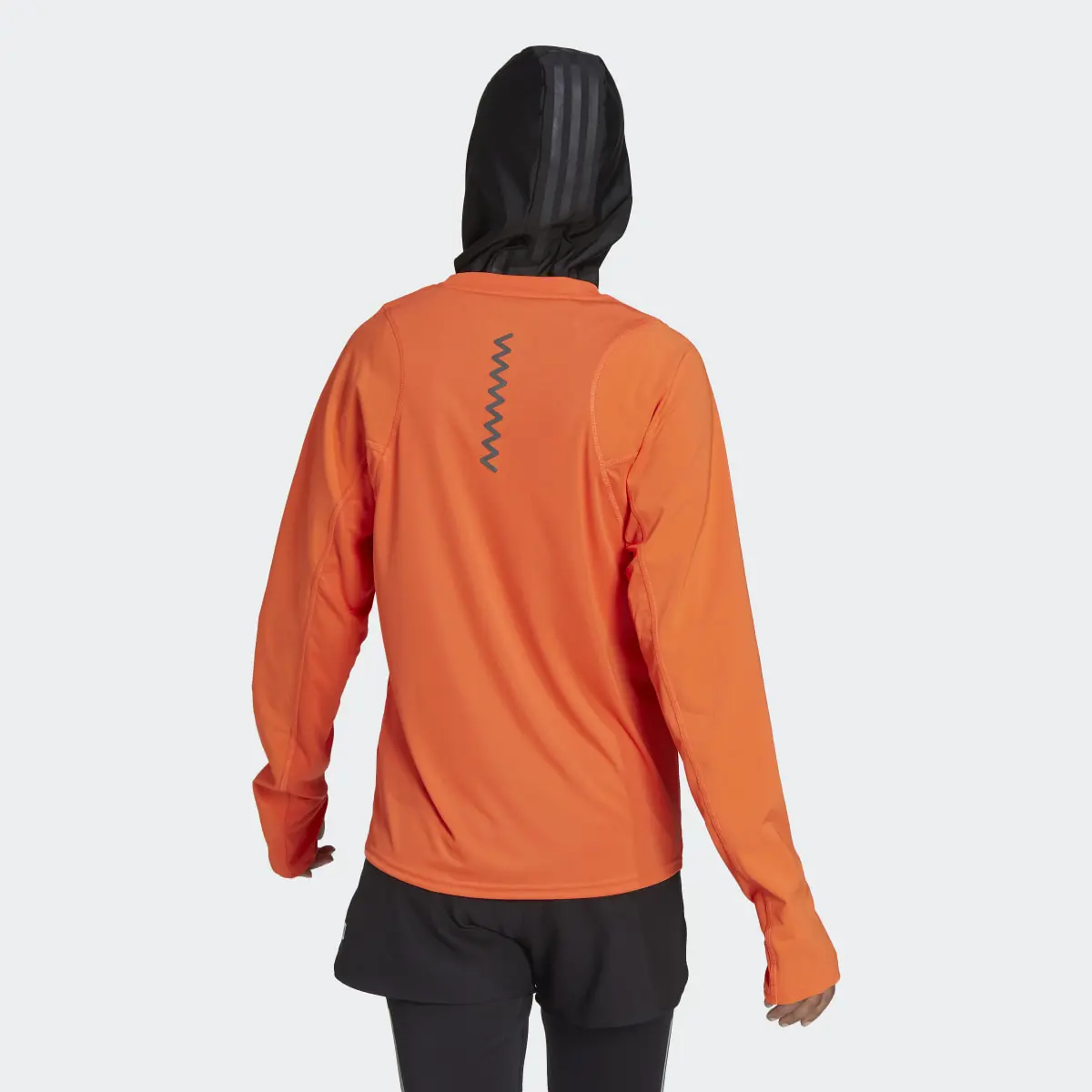 Adidas Fast Hybrid Running Long Sleeve Sweatshirt. 3