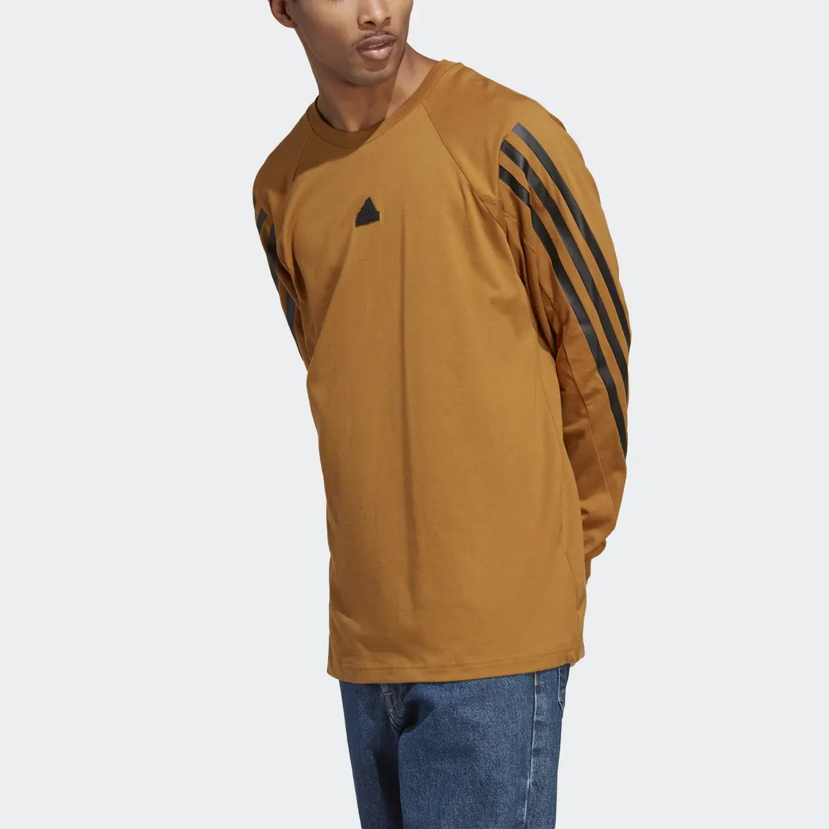 Adidas Future Icons 3-Stripes Long Sleeve Tee. 1