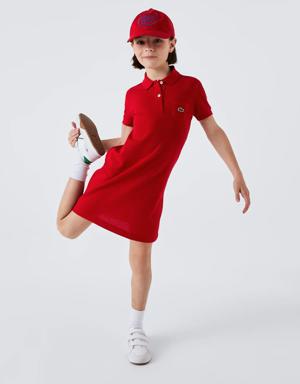 Girl’s Polo-Style Cotton Dress