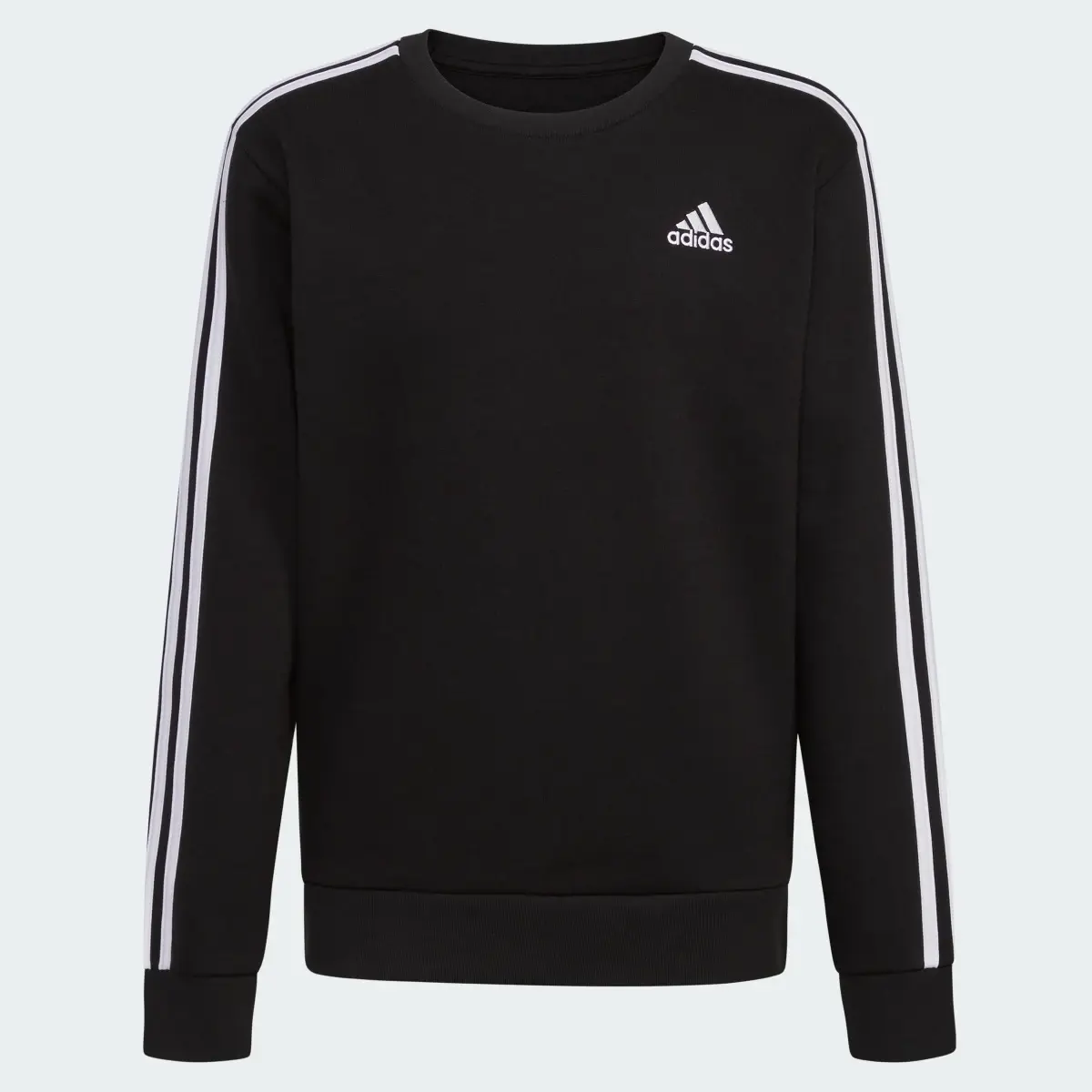 Adidas Essentials 3-Stripes Crewneck Sweatshirt. 3