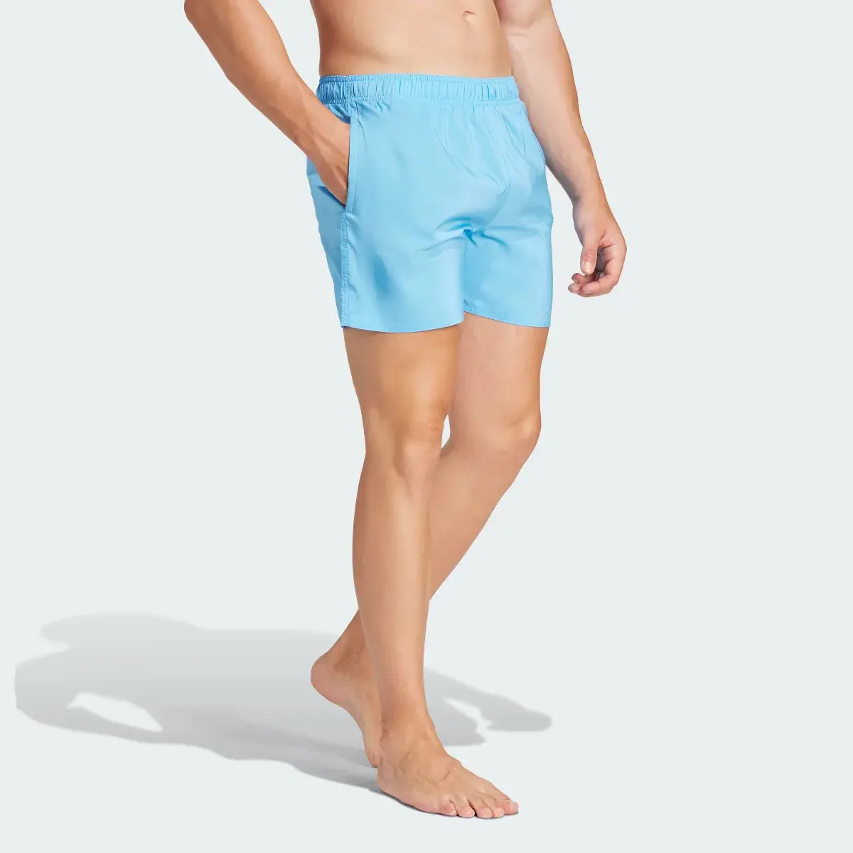 Adidas Shorts de natación CLX Largo Clásico Solid. 3