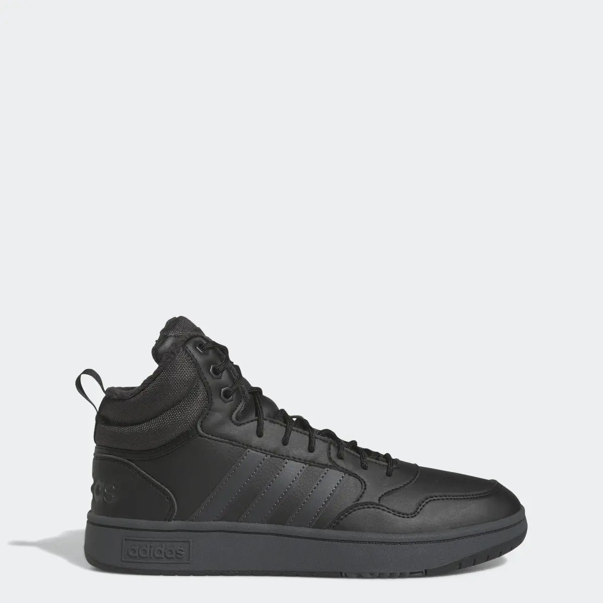 Adidas Chaussure Hoops 3.0 Mid Lifestyle Basketball Classic Fur Lining Winterized. 1