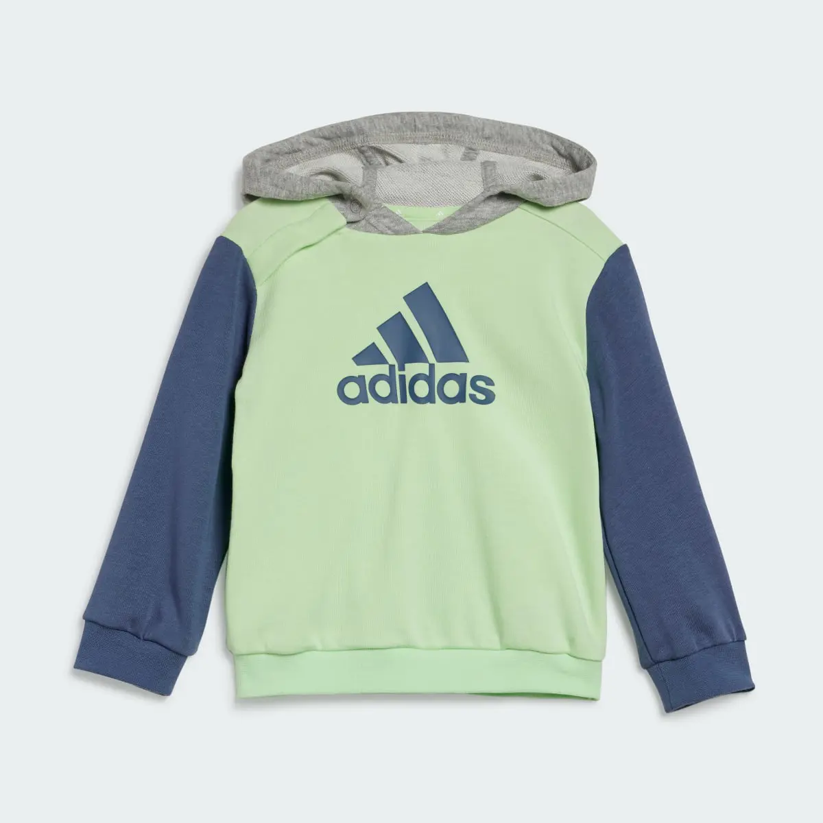 Adidas Essentials Colorblock Jogger Set Kids. 3