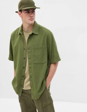 Gap Ripstop Shirt green