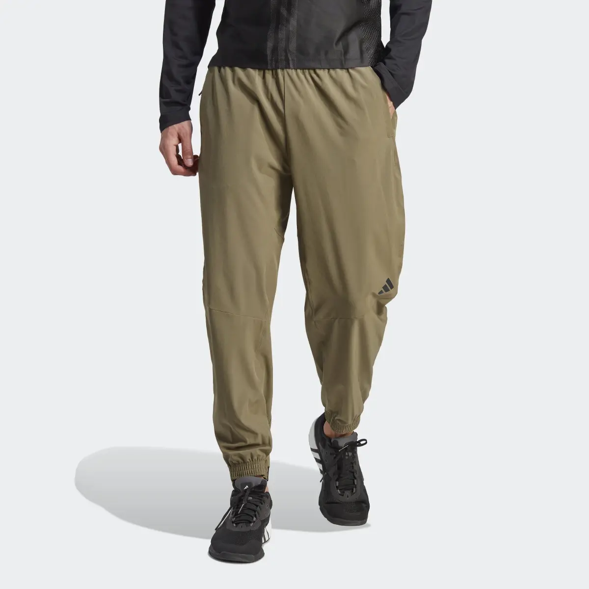 Adidas Designed for Training Pro Series Strength Joggers. 1