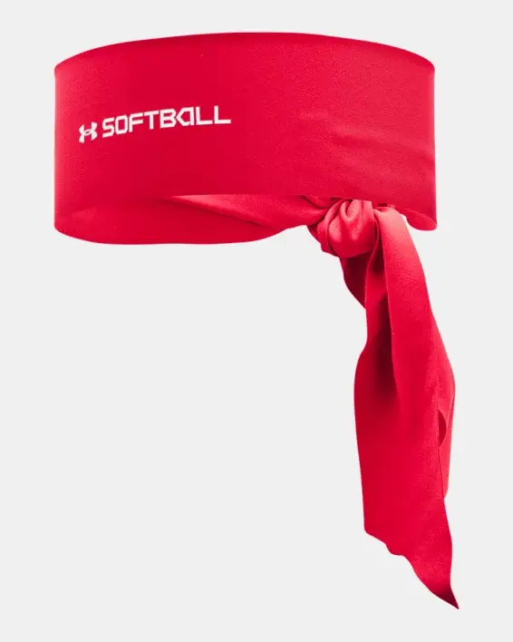 Under Armour Women's UA Softball Tie Headband. 1