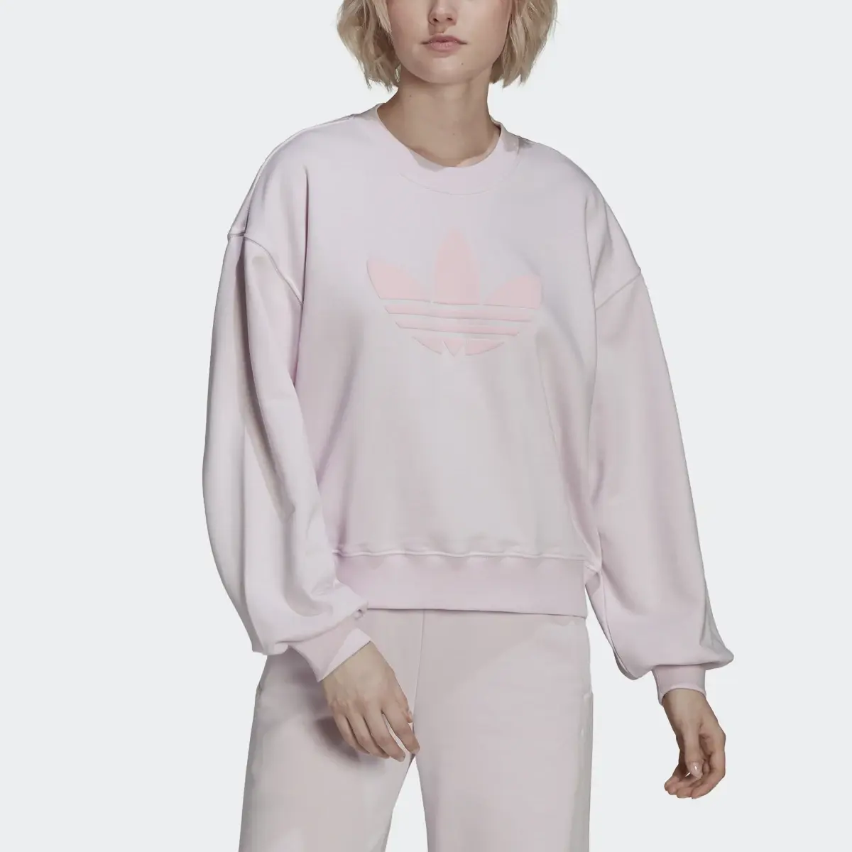 Adidas Crew Sweatshirt. 1