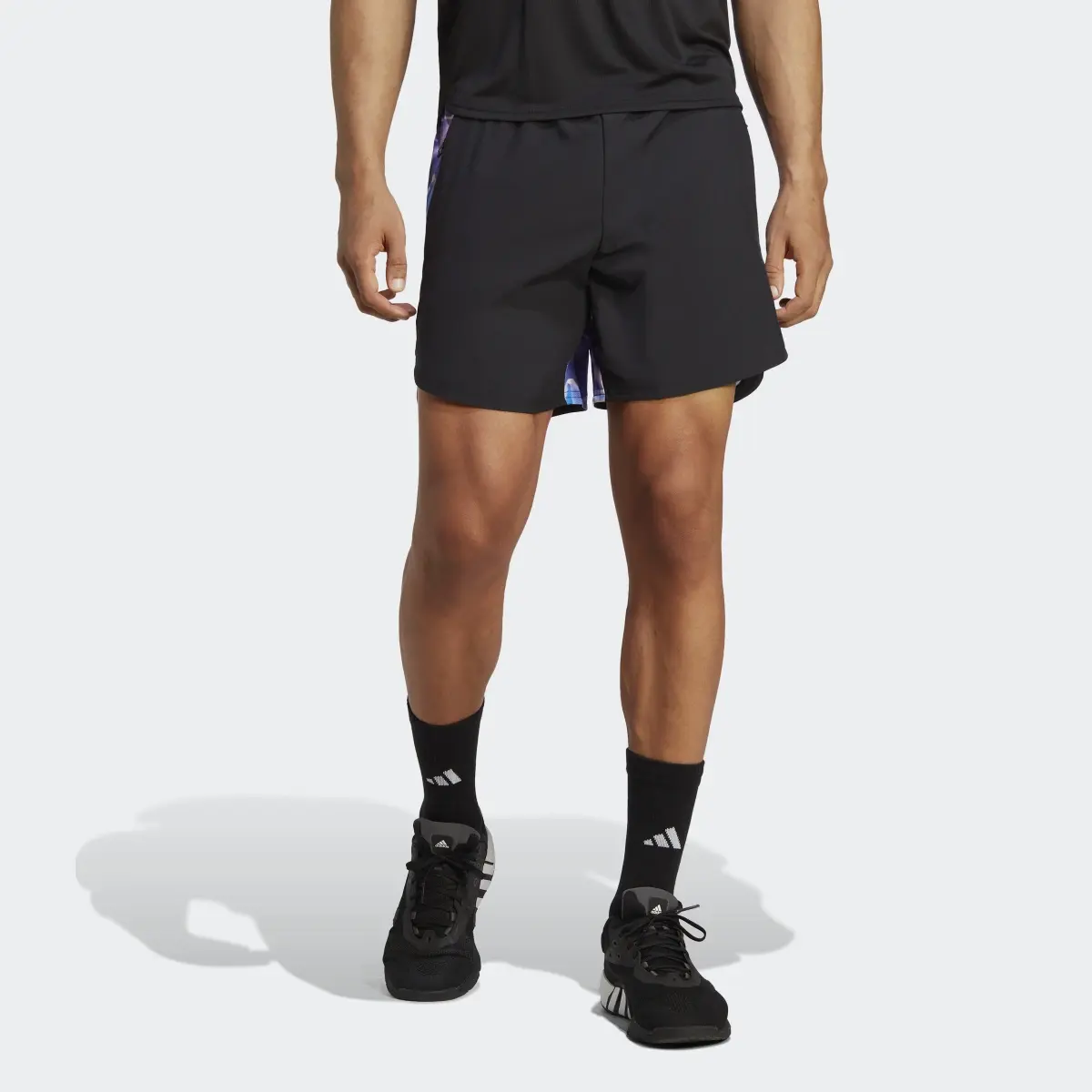 Adidas Designed for Movement HIIT Training Shorts. 1