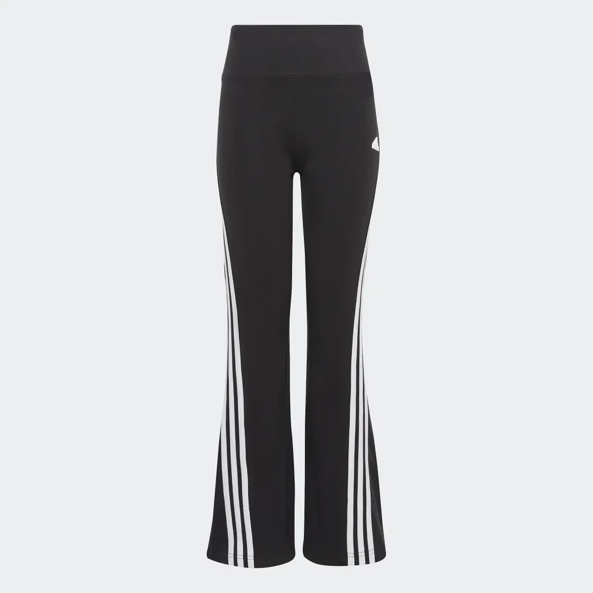 Adidas Leggings à Boca-de-sino em Algodão 3-Stripes Future Icons. 1