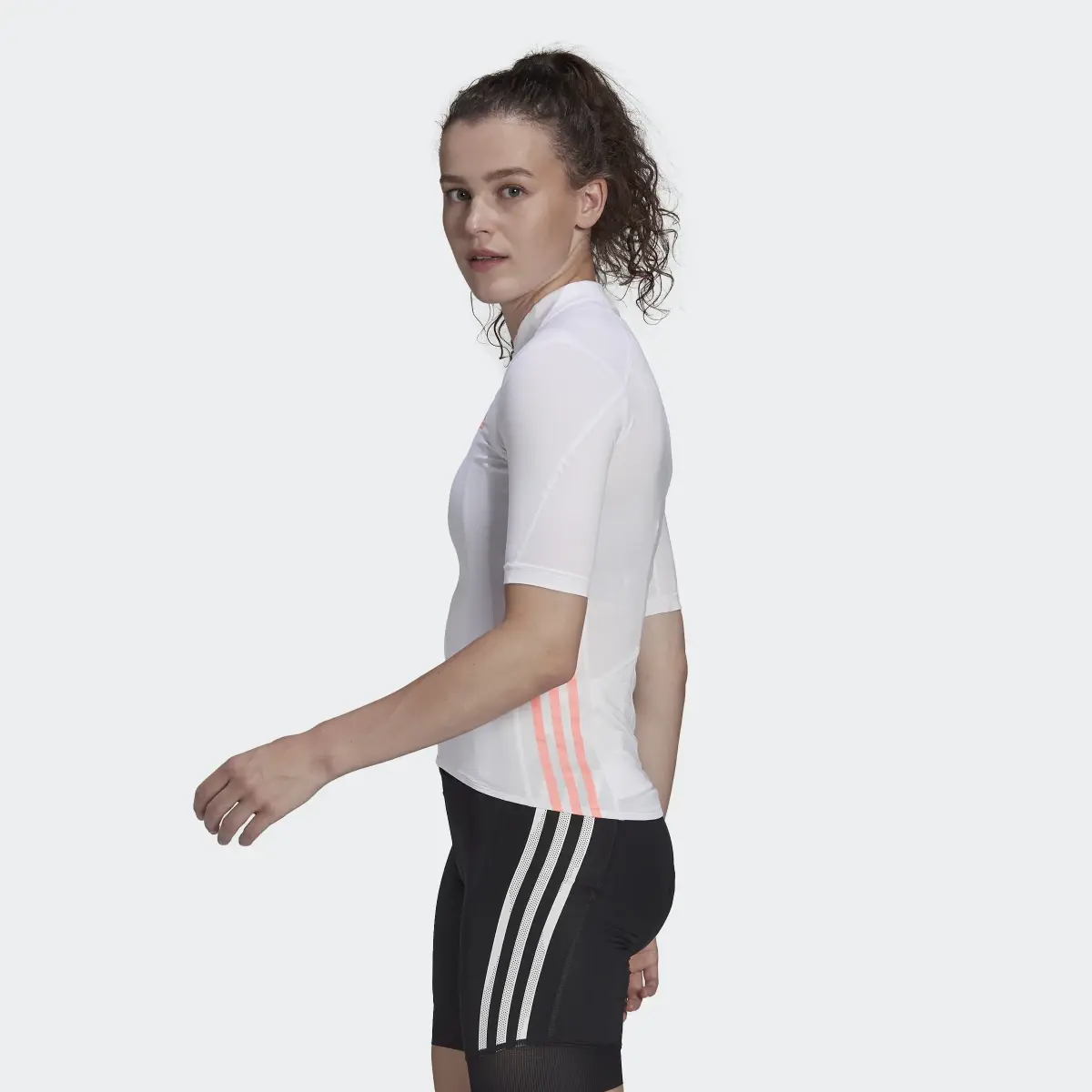 Adidas The Short Sleeve Cycling Jersey. 3