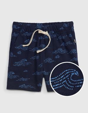 Baby Organic Cotton Mix and Match Pull-On Shorts blue