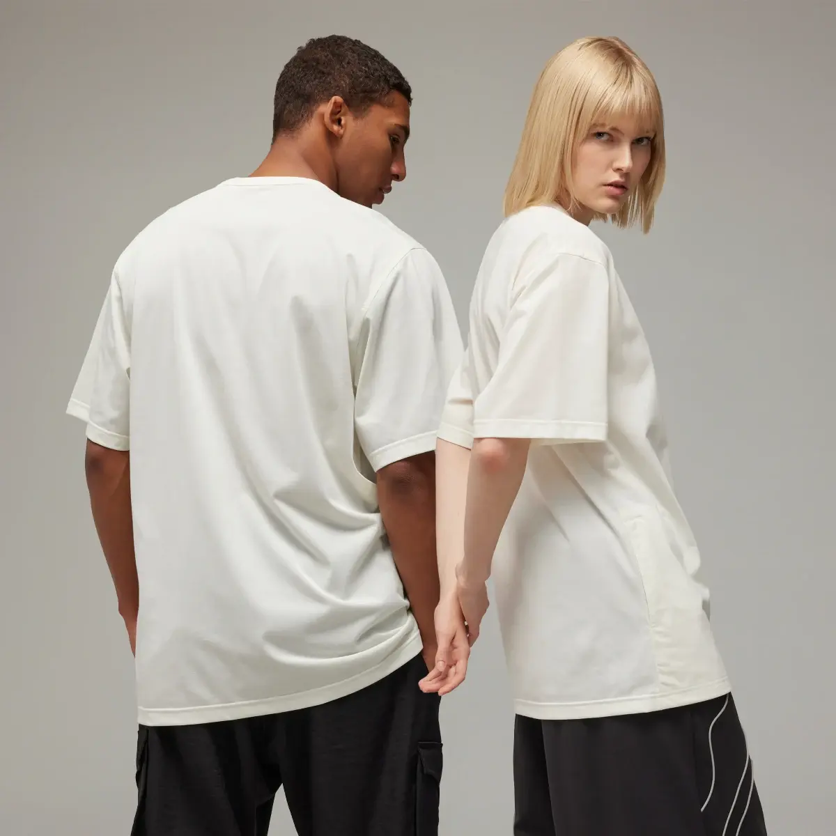 Adidas Y-3 Premium Short Sleeve T-Shirt. 3