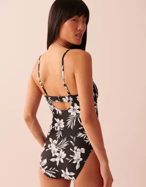 CALIFORNIA Bandeau One-piece Swimsuit