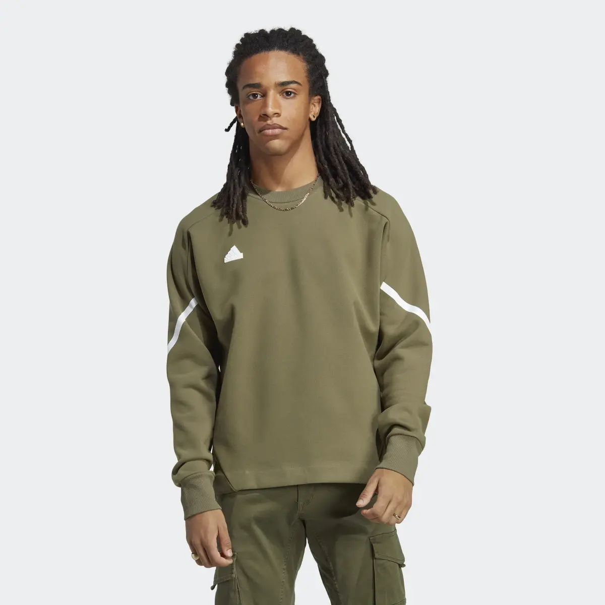 Adidas Designed for Gameday Premium Sweatshirt. 2 Adidas Designed for Gameday Premium Sweatshirt. 2