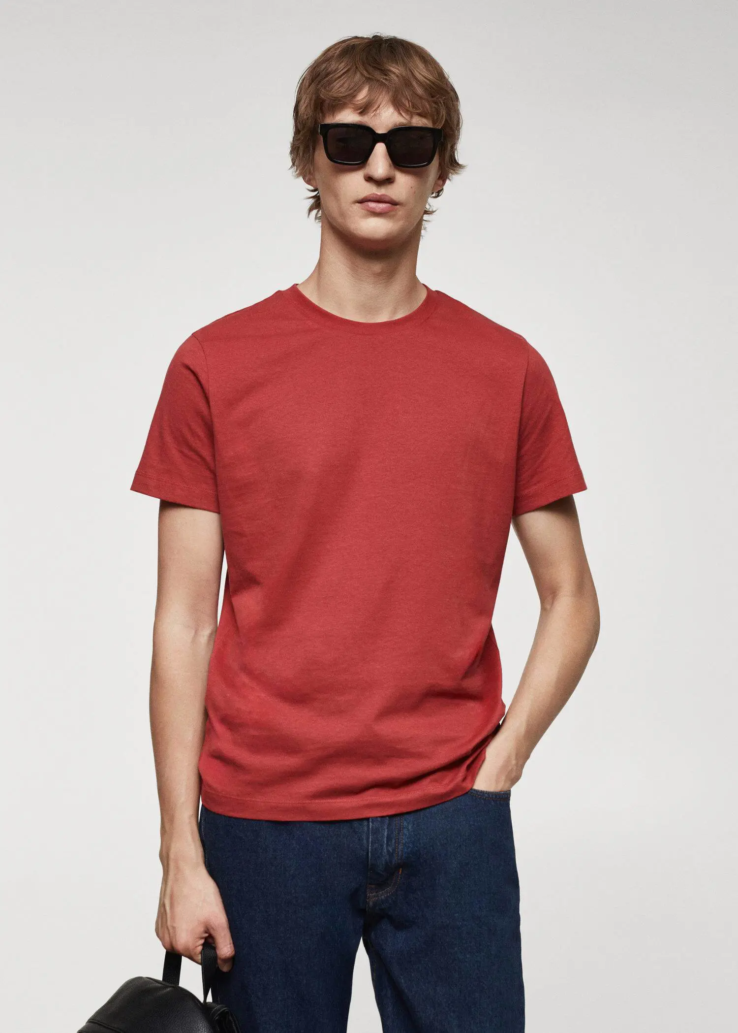 Mango T-shirt 100 % coton slim-fit. 1