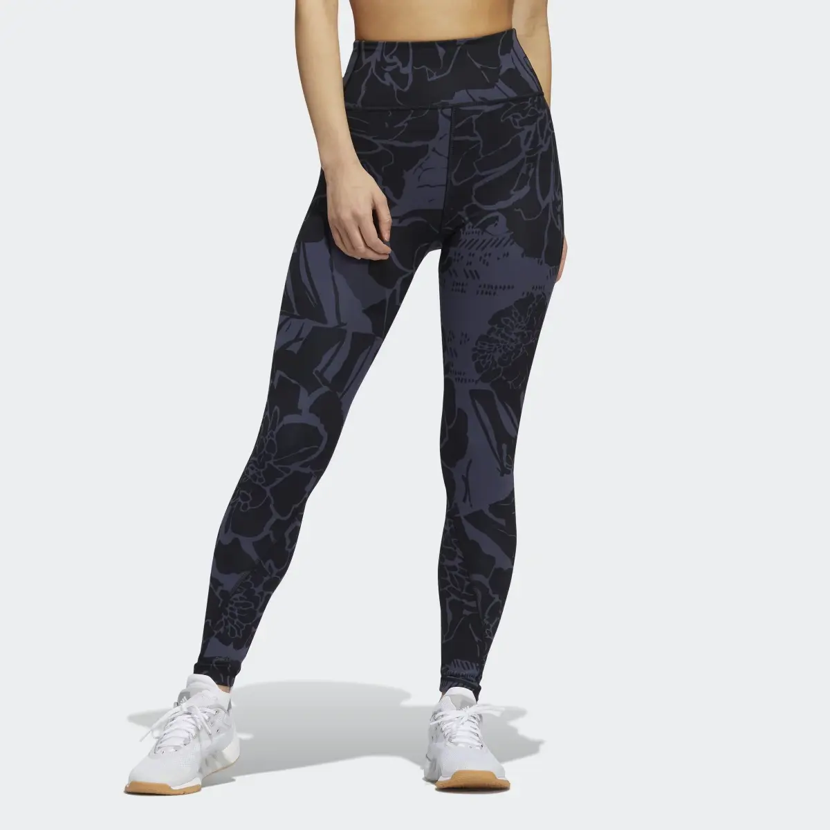 Adidas Optime Superher Training 7/8 Leggings. 1