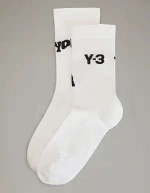 Adidas Chaussettes mi-mollet Y-3