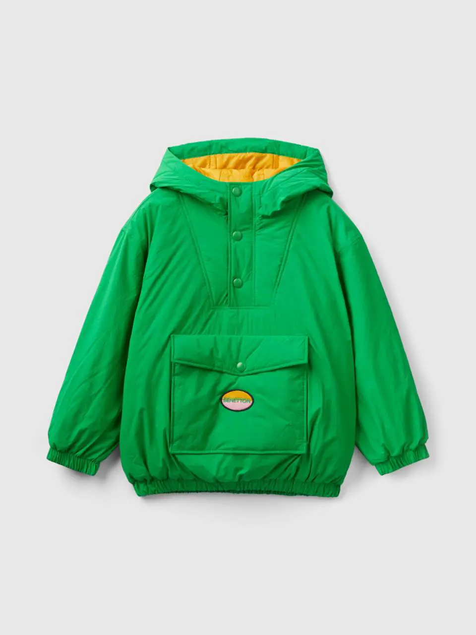 Benetton green jacket with pocket. 1