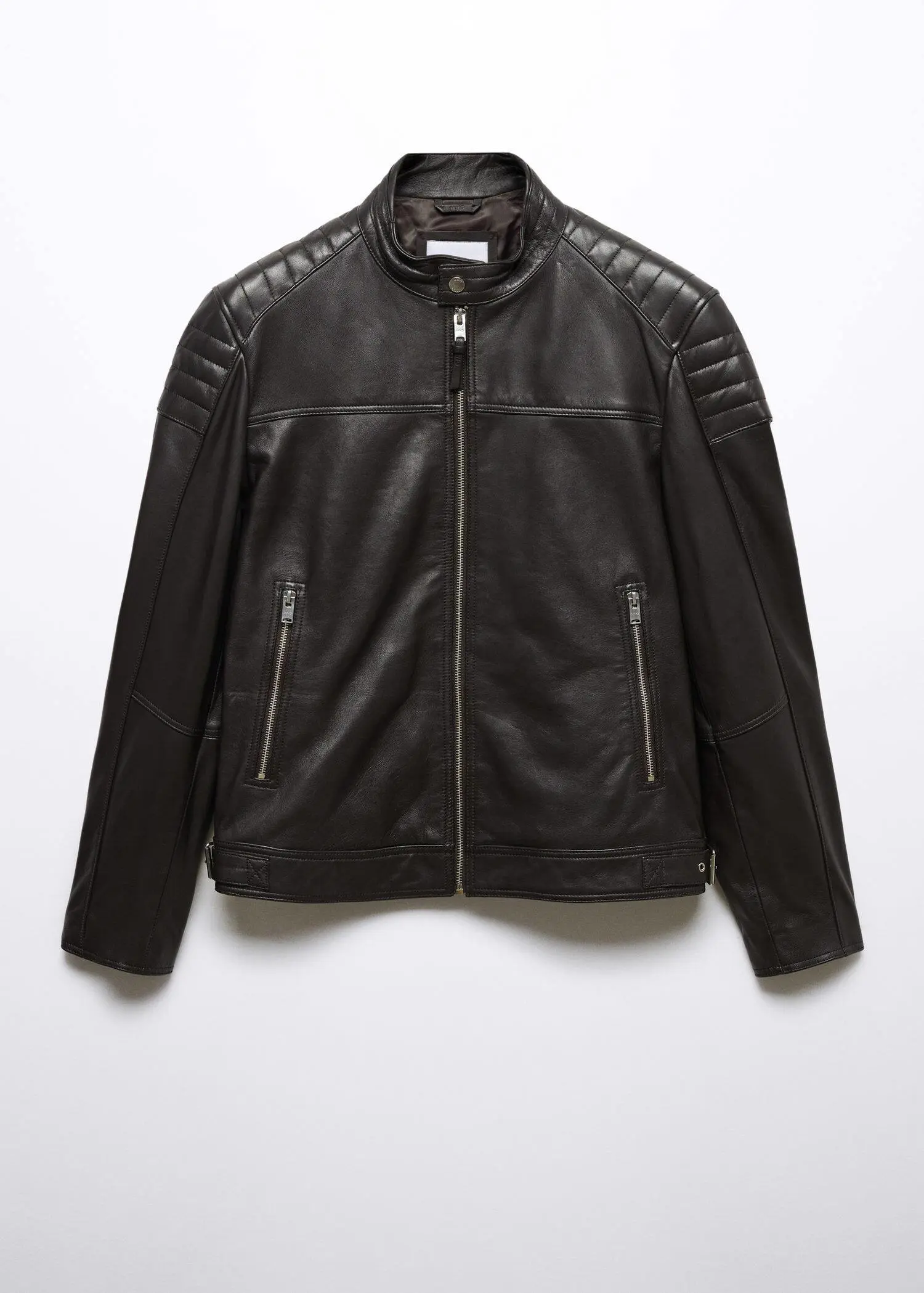Mango Nappa leather jacket. 1