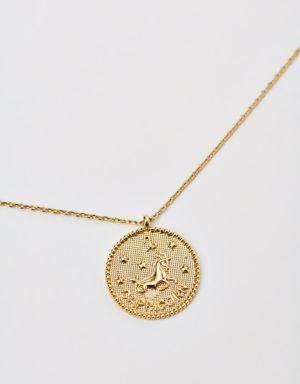 14K Gold Plated Zodiac Necklace