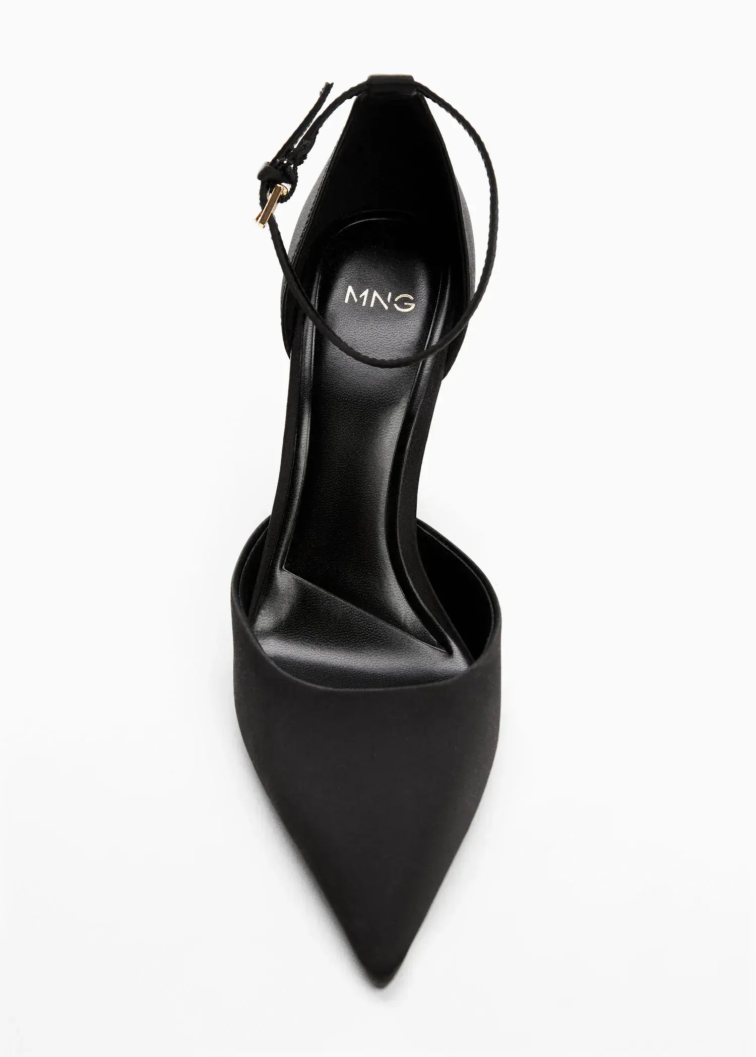 Mango Ankle-cuff heel shoes. 2