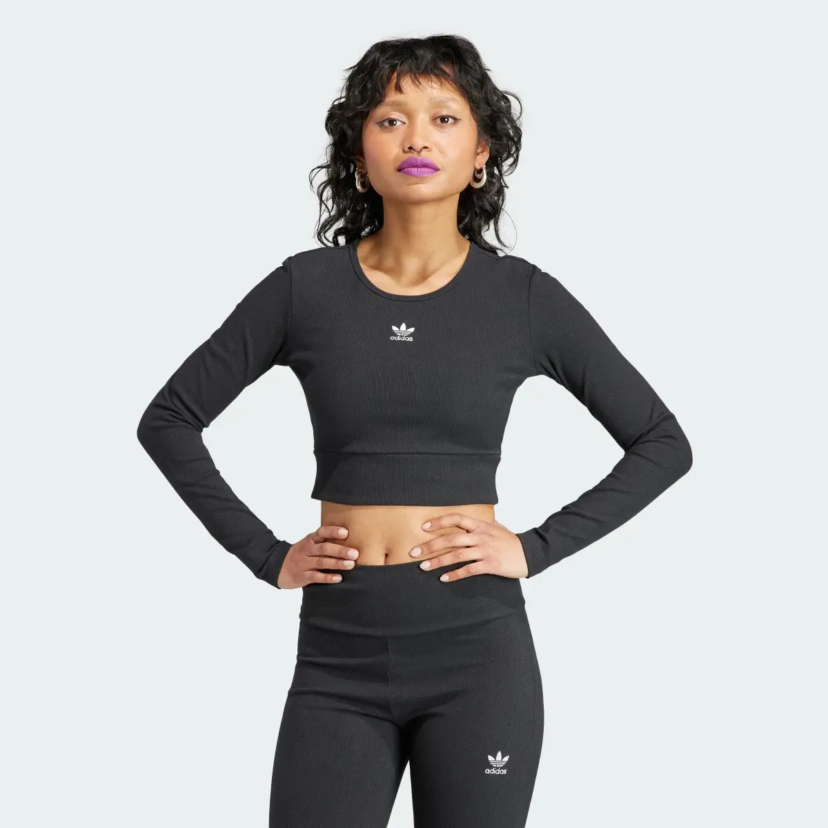 Adidas Koszulka Essentials Rib Long Sleeve. 2