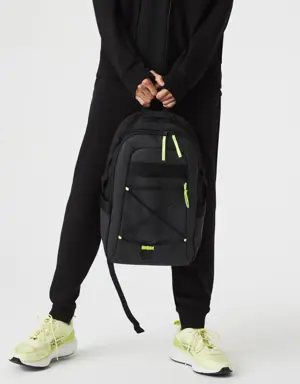 Men's Lacoste Elasticised Cord Water-Repellent Backpack