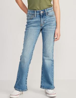 High-Waisted Built-In Tough Flare Jeans for Girls multi