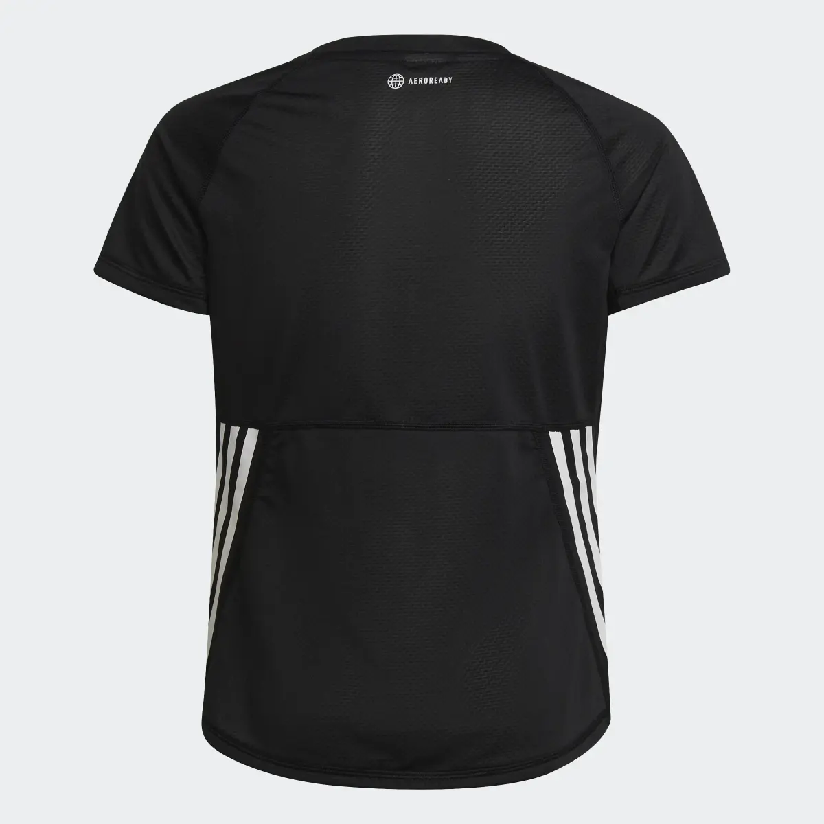 Adidas T-shirt de Treino AEROREADY 3-Stripes. 2