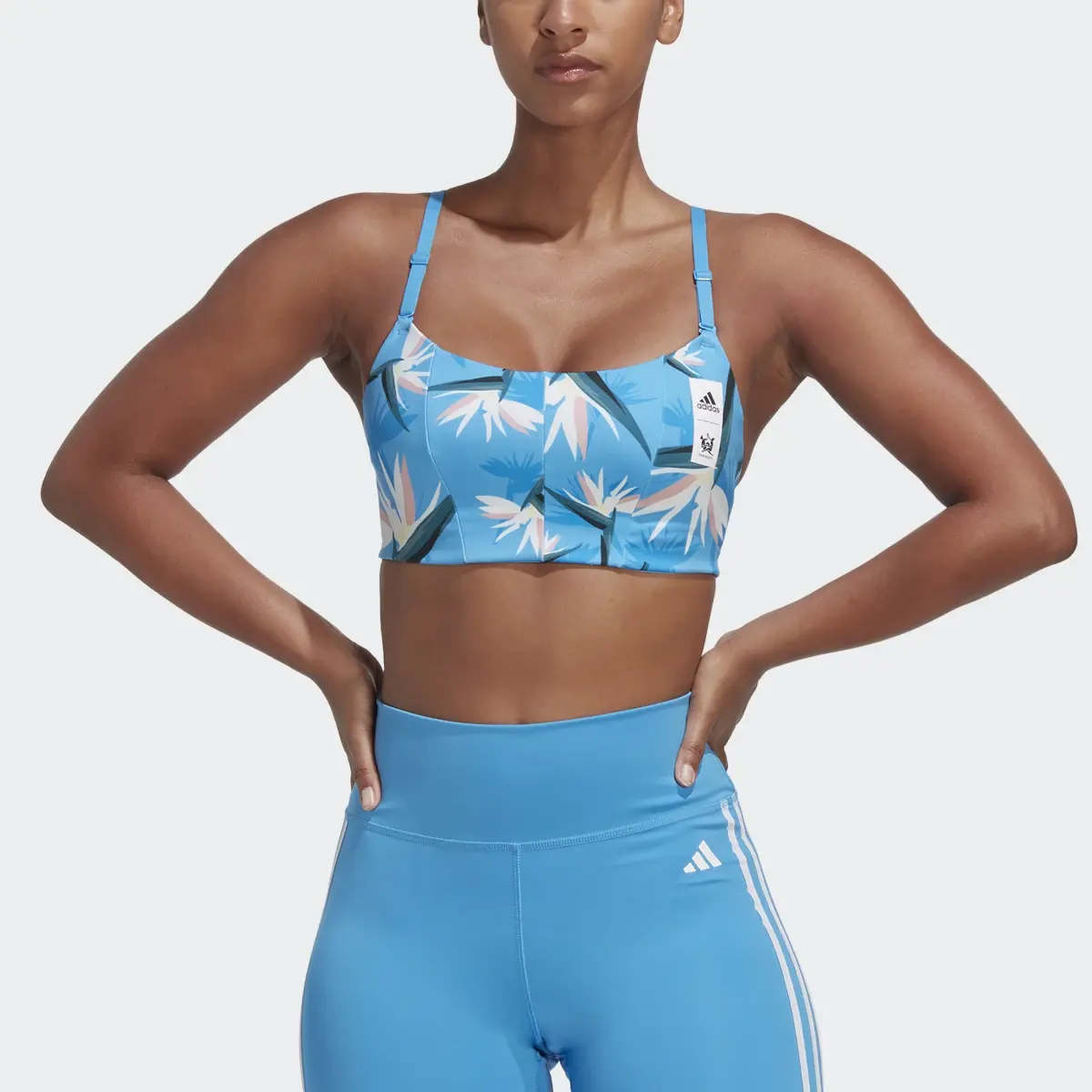 Adidas Thebe Magugu Studio Light-Support Bra. 1