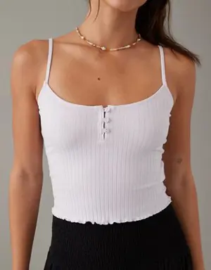 Daily Fave Cropped Henley Cami