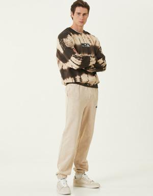 Beymen Kahverengi Batik Desenli Sweatshirt. 2 Beymen Kahverengi Batik Desenli Sweatshirt. 2