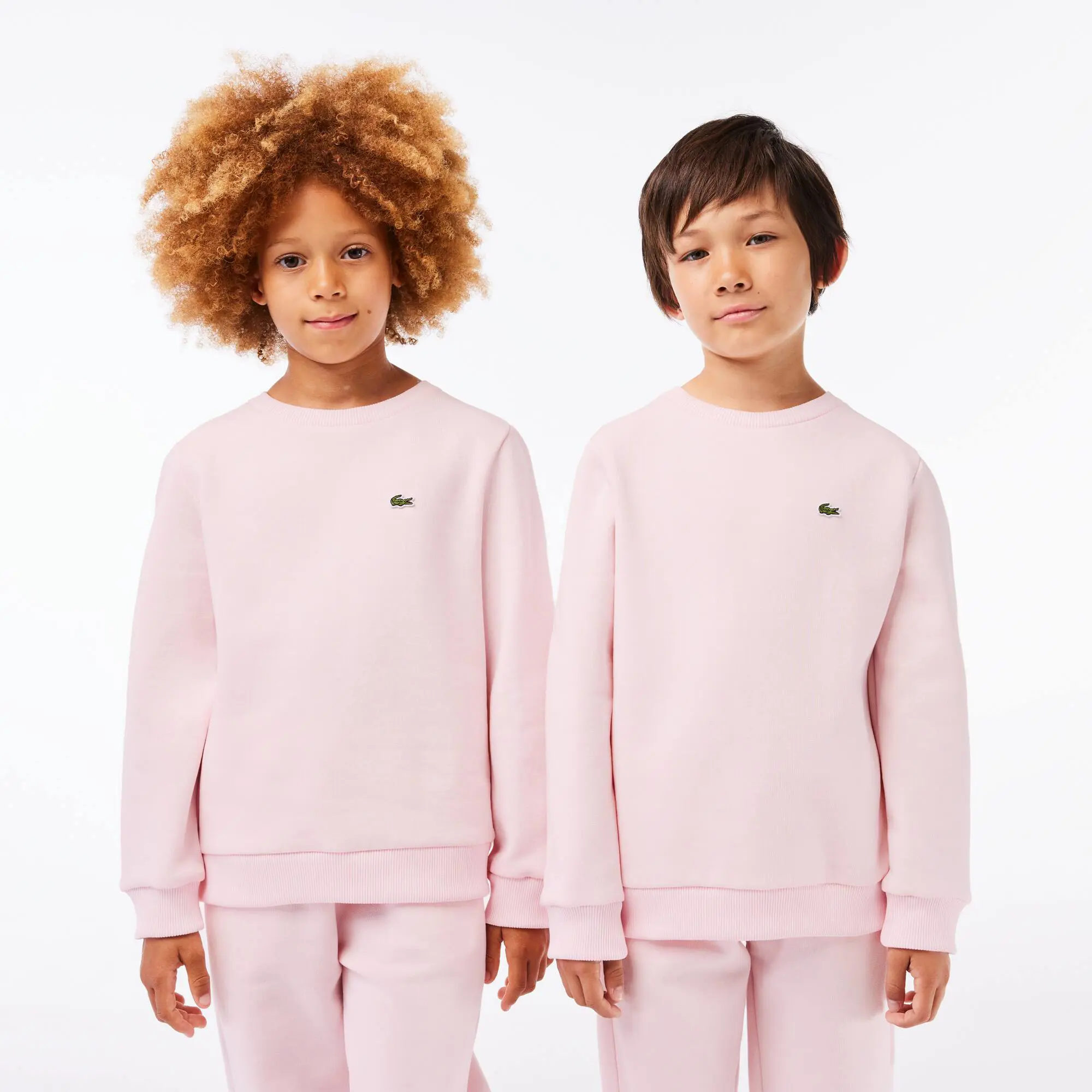 Lacoste Kids’ Lacoste Organic Cotton Flannel Sweatshirt. 1
