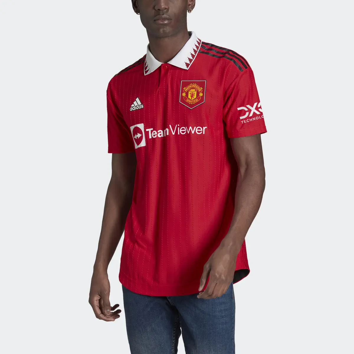 Adidas Jersey Oficial Uniforme Local Manchester United 22/23. 1