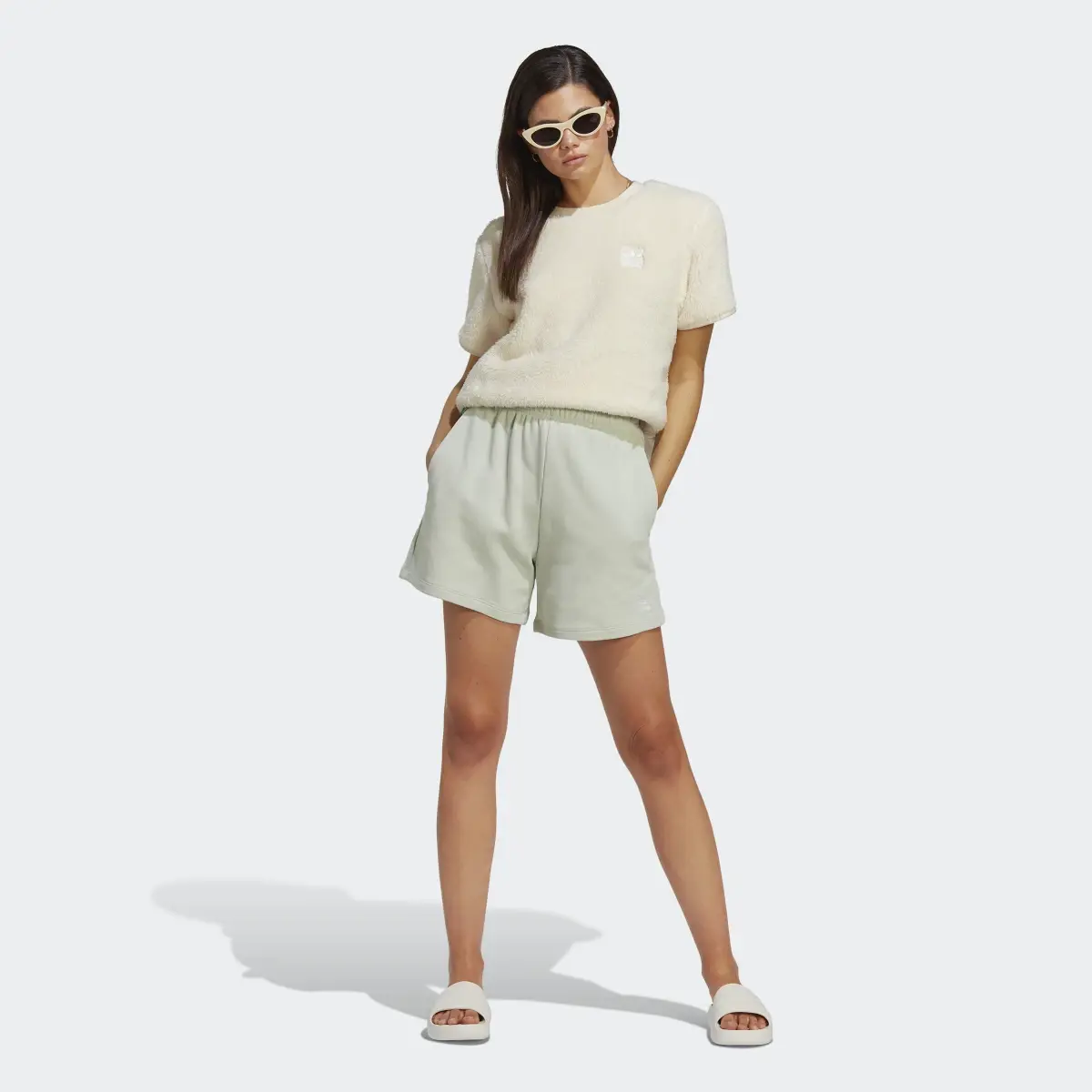 Adidas Essentials+ Made with Hemp Shorts. 3